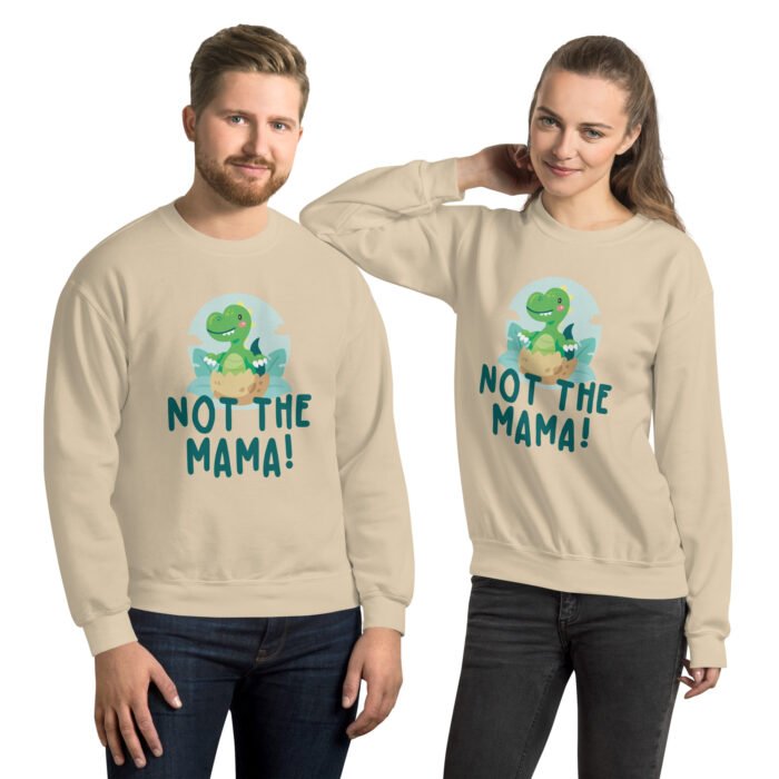 unisex crew neck sweatshirt sand front 660fc755a9b80 - Mama Clothing Store - For Great Mamas