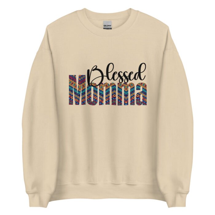 unisex crew neck sweatshirt sand front 661e5e1b38e23 - Mama Clothing Store - For Great Mamas