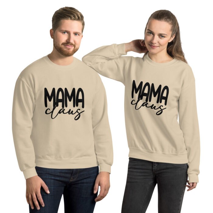 unisex crew neck sweatshirt sand front 661ff6e96650c - Mama Clothing Store - For Great Mamas