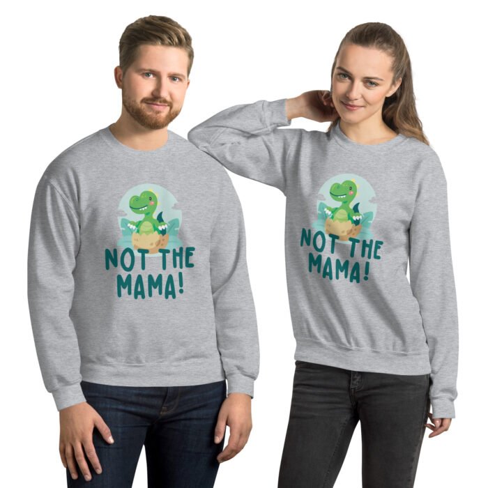 unisex crew neck sweatshirt sport grey front 660fc755adcff - Mama Clothing Store - For Great Mamas