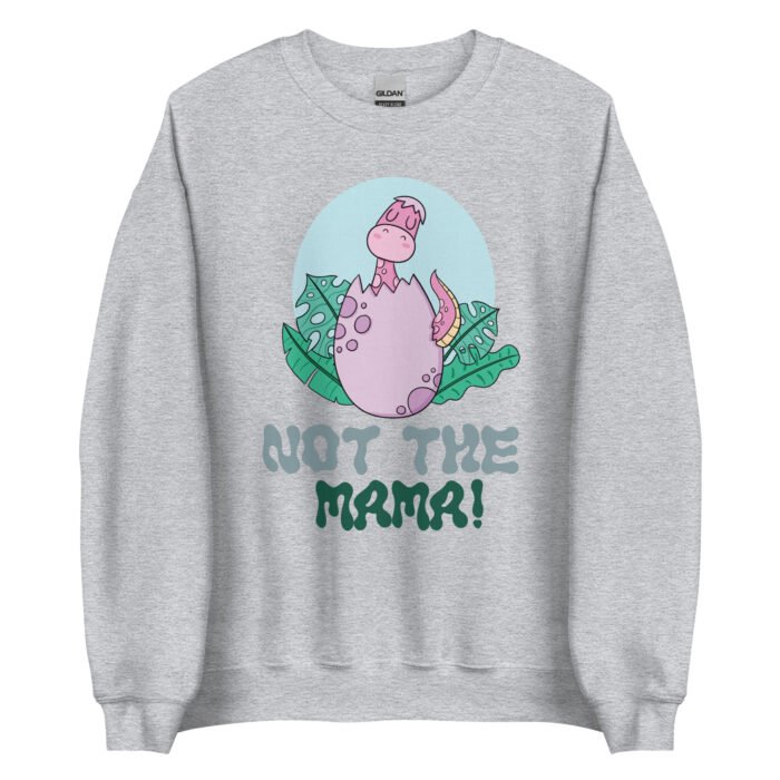 unisex crew neck sweatshirt sport grey front 660ff203b6c59 - Mama Clothing Store - For Great Mamas