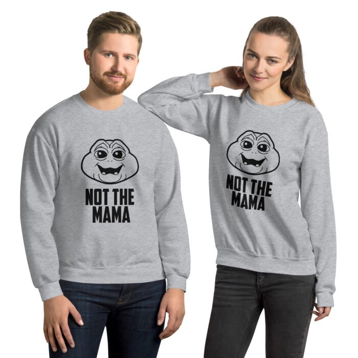 unisex crew neck sweatshirt sport grey front 661001c8c82b6 - Mama Clothing Store - For Great Mamas