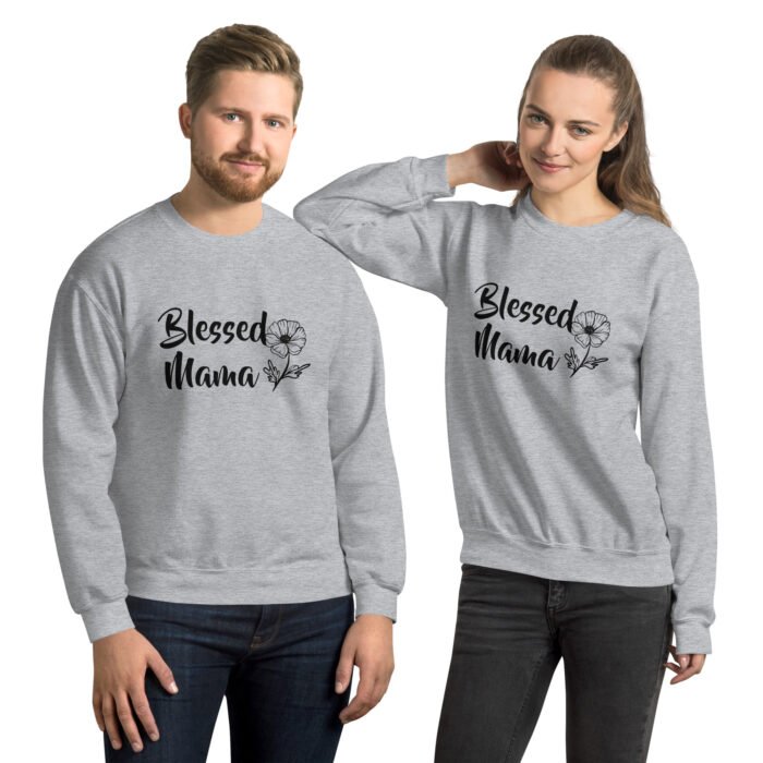 unisex crew neck sweatshirt sport grey front 66194aa2651fe - Mama Clothing Store - For Great Mamas