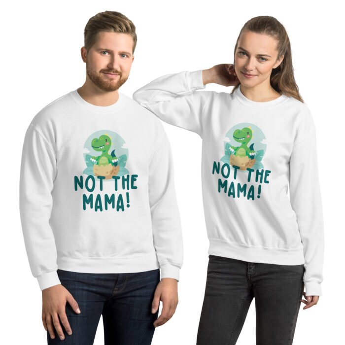 unisex crew neck sweatshirt white front 660fc755afbd9 - Mama Clothing Store - For Great Mamas