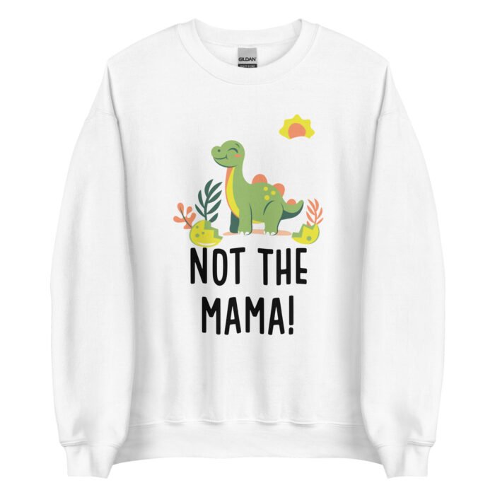 unisex crew neck sweatshirt white front 660fd29561609 - Mama Clothing Store - For Great Mamas