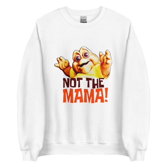 unisex crew neck sweatshirt white front 661008b060f30 - Mama Clothing Store - For Great Mamas