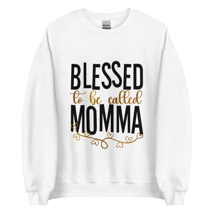 unisex crew neck sweatshirt white front 661d49c0a30ad - Mama Clothing Store - For Great Mamas