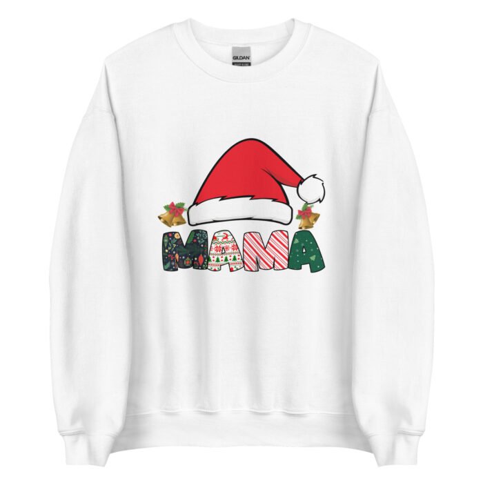 unisex crew neck sweatshirt white front 662102ce270d5 - Mama Clothing Store - For Great Mamas
