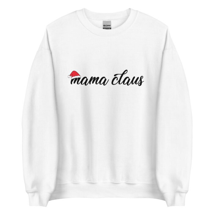 unisex crew neck sweatshirt white front 66224e7601cd6 - Mama Clothing Store - For Great Mamas