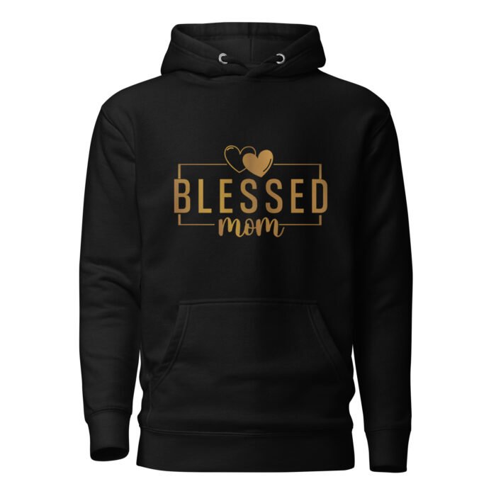 unisex premium hoodie black front 6613c1ae6946e - Mama Clothing Store - For Great Mamas