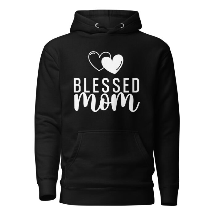 unisex premium hoodie black front 66140b24133ac - Mama Clothing Store - For Great Mamas