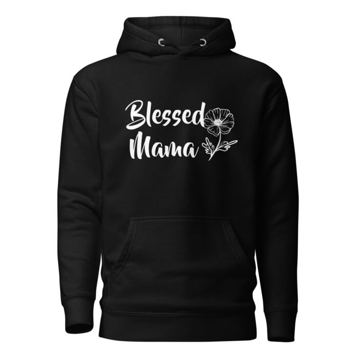 unisex premium hoodie black front 661941a8e302c - Mama Clothing Store - For Great Mamas