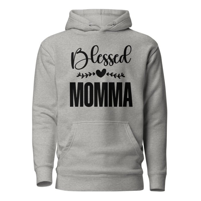 unisex premium hoodie carbon grey front 661e3f080db4d - Mama Clothing Store - For Great Mamas