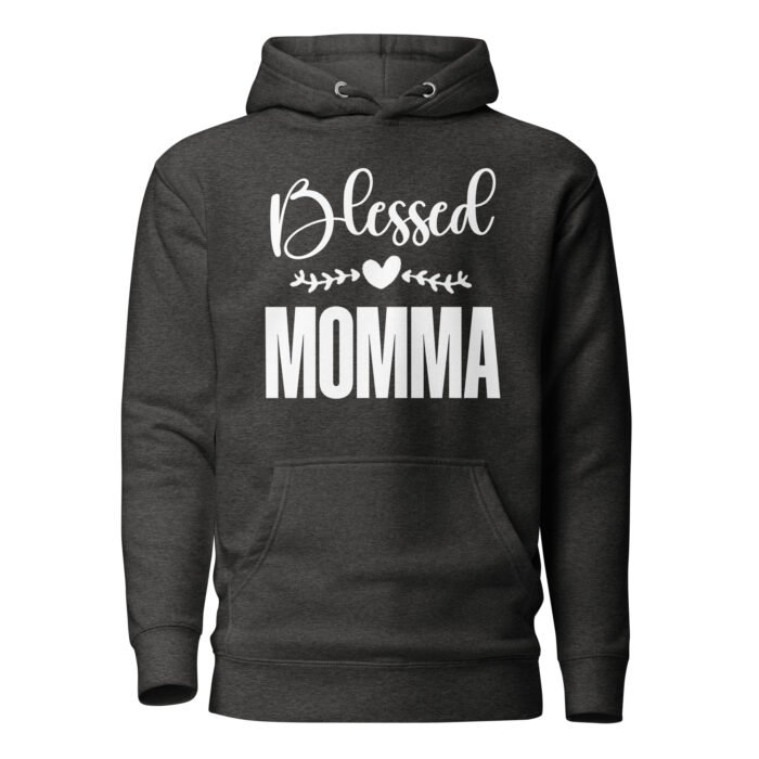 unisex premium hoodie charcoal heather front 661e4e59392c5 - Mama Clothing Store - For Great Mamas