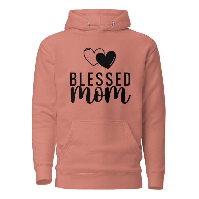unisex premium hoodie dusty rose front 6613f74614dd1 - Mama Clothing Store - For Great Mamas