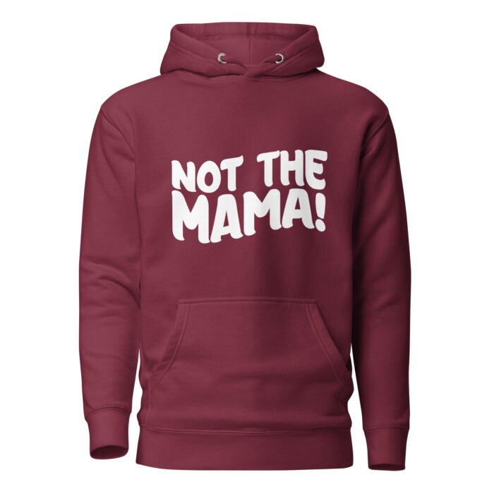 unisex premium hoodie maroon front 660feb31bf741 - Mama Clothing Store - For Great Mamas