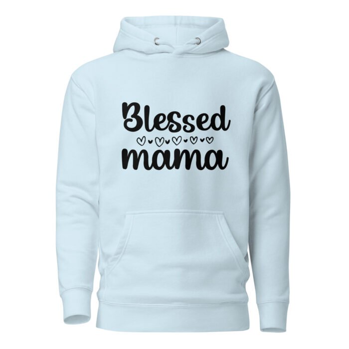 unisex premium hoodie sky blue front 6618fedd4fa55 - Mama Clothing Store - For Great Mamas
