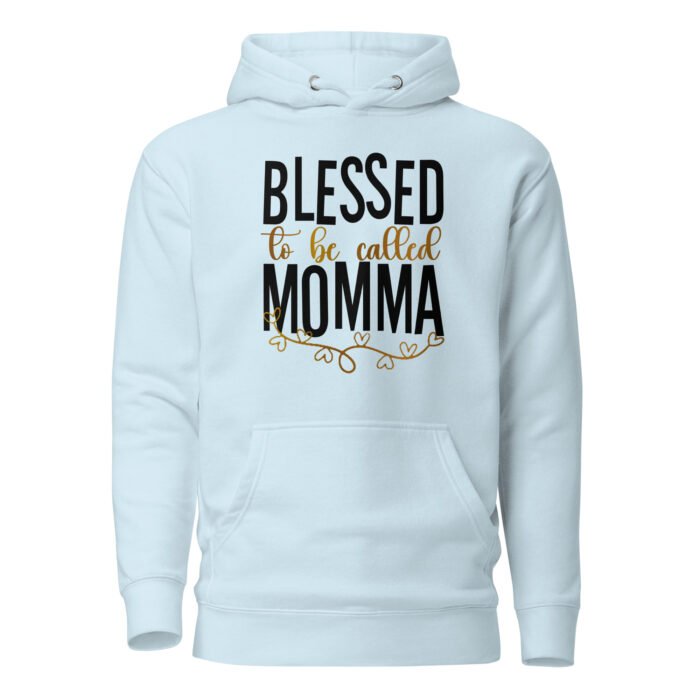 unisex premium hoodie sky blue front 661d480d4173e - Mama Clothing Store - For Great Mamas