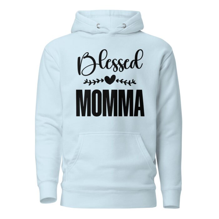 unisex premium hoodie sky blue front 661e3f0811ce2 - Mama Clothing Store - For Great Mamas