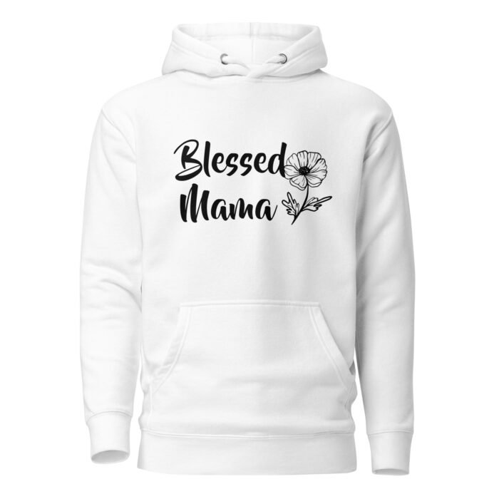 unisex premium hoodie white front 66194b8f563e8 - Mama Clothing Store - For Great Mamas