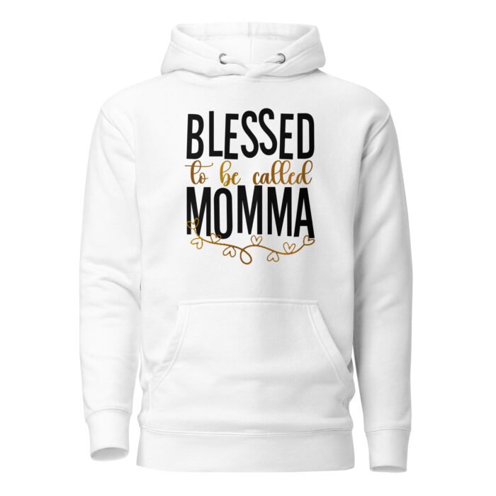 unisex premium hoodie white front 661d480d061aa - Mama Clothing Store - For Great Mamas