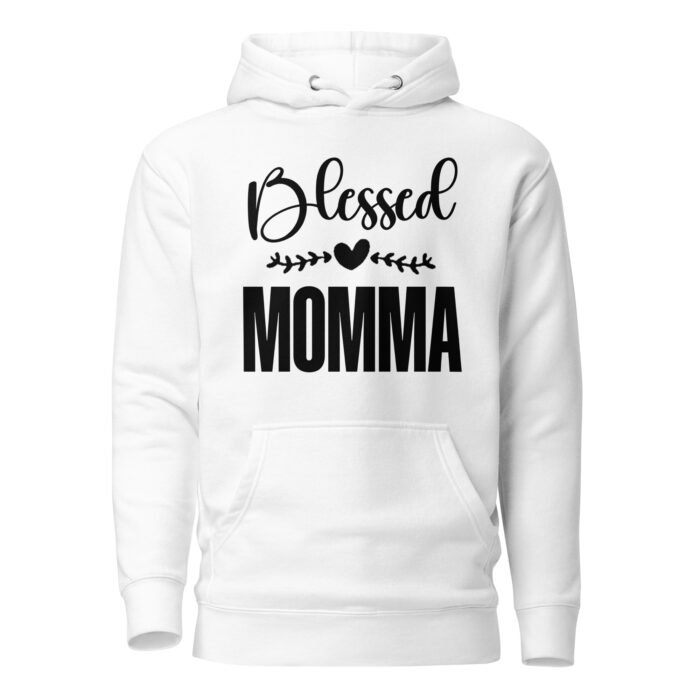 unisex premium hoodie white front 661e3f0801371 - Mama Clothing Store - For Great Mamas