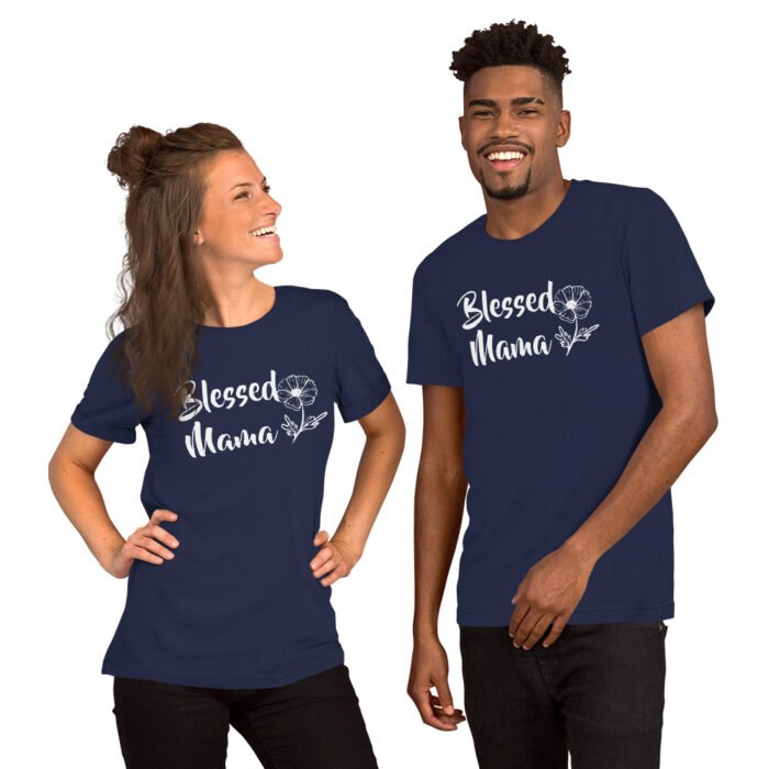 unisex staple t shirt navy front 66193d32d4b14 - Mama Clothing Store - For Great Mamas