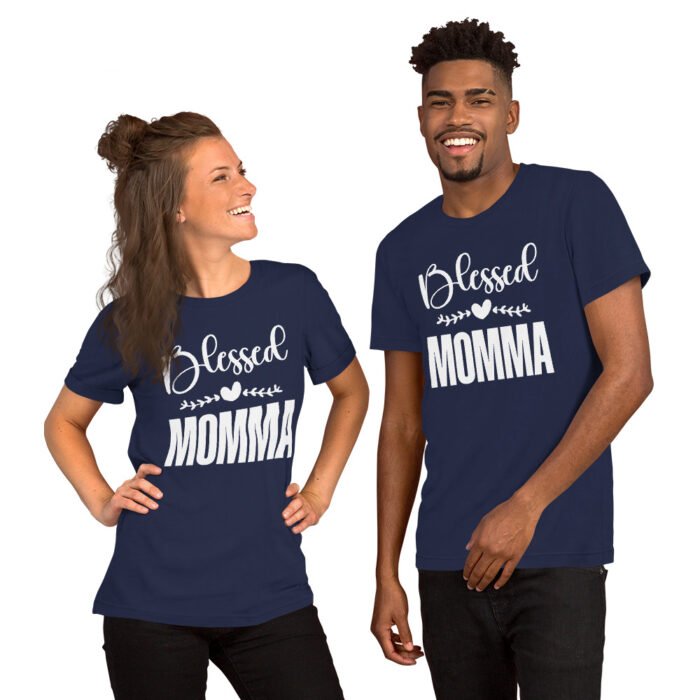 unisex staple t shirt navy front 661e3a0ad8d4f - Mama Clothing Store - For Great Mamas