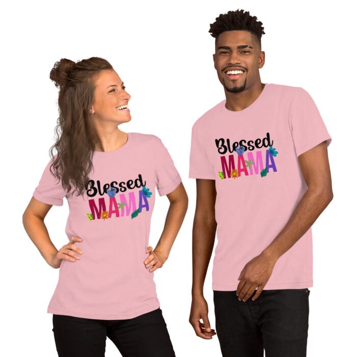 unisex staple t shirt pink front 6619131699122 - Mama Clothing Store - For Great Mamas