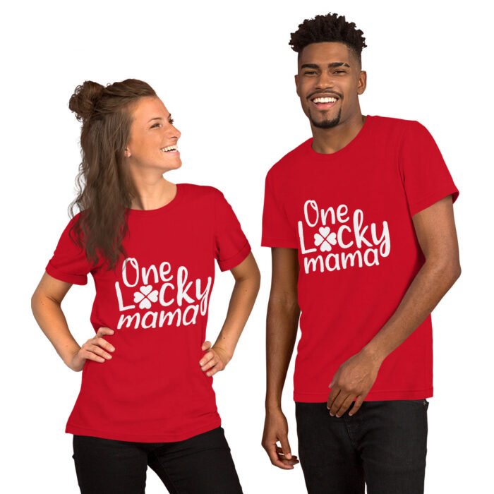 unisex staple t shirt red front 660bcb9c712e9 - Mama Clothing Store - For Great Mamas