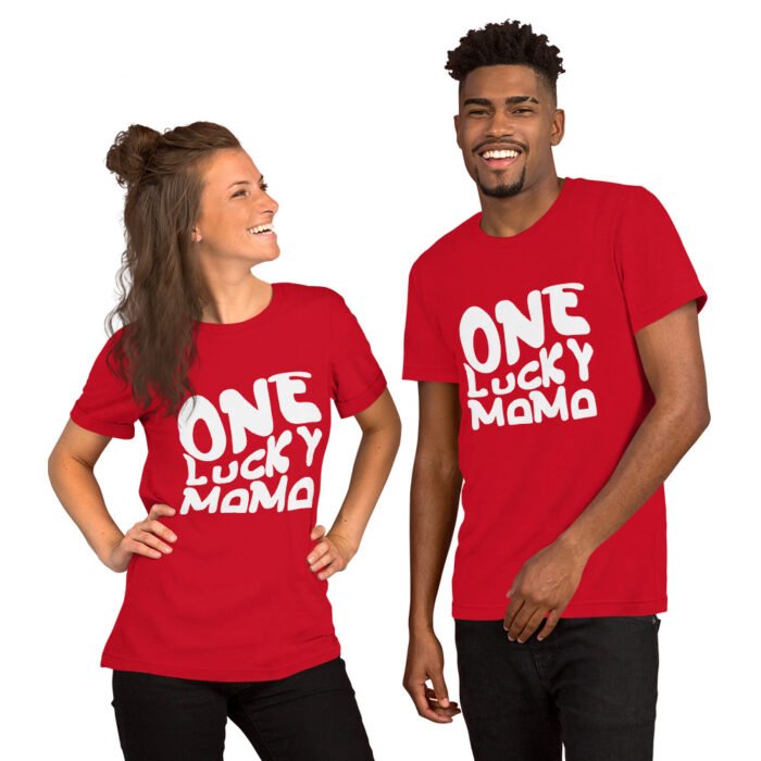 unisex staple t shirt red front 660c0211e2d19 - Mama Clothing Store - For Great Mamas