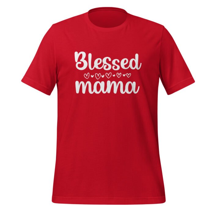 unisex staple t shirt red front 6619071777c02 - Mama Clothing Store - For Great Mamas
