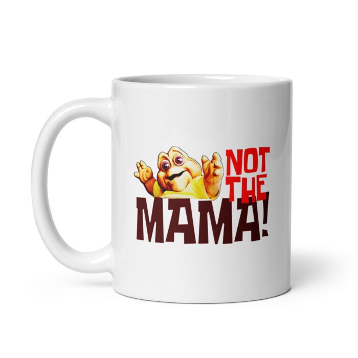 white glossy mug white 11 oz handle on left 660ecbe818e4e - Mama Clothing Store - For Great Mamas