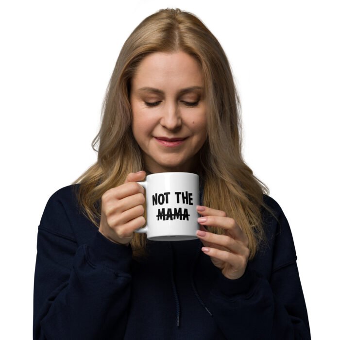 white glossy mug white 11 oz handle on left 660fba5a0df0b - Mama Clothing Store - For Great Mamas