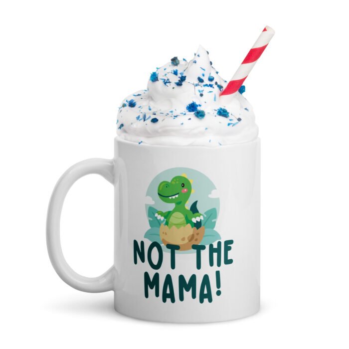 white glossy mug white 11 oz handle on left 660fcab87c31b - Mama Clothing Store - For Great Mamas