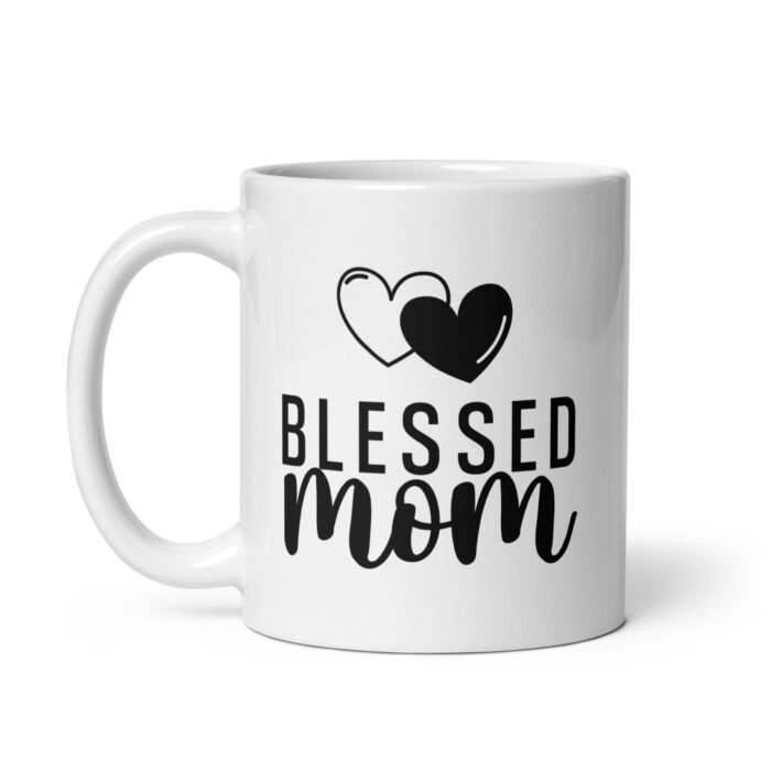 white glossy mug white 11 oz handle on left 6613f8da6fa19 - Mama Clothing Store - For Great Mamas