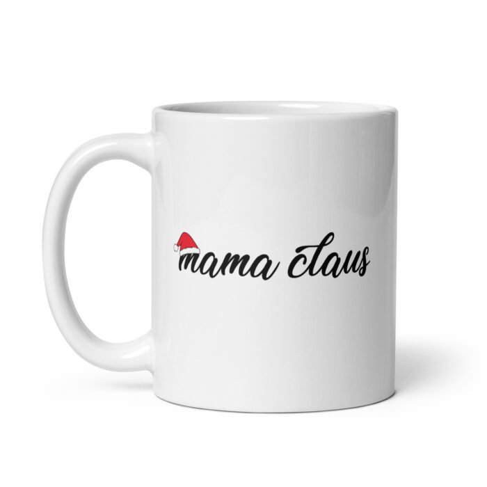 white glossy mug white 11 oz handle on left 662253c363dda - Mama Clothing Store - For Great Mamas