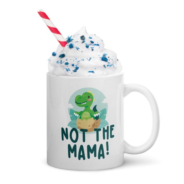 white glossy mug white 11 oz handle on right 660fcab87aeab - Mama Clothing Store - For Great Mamas