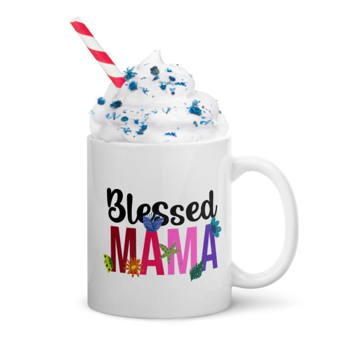 white glossy mug white 11 oz handle on right 6619178714e65 - Mama Clothing Store - For Great Mamas