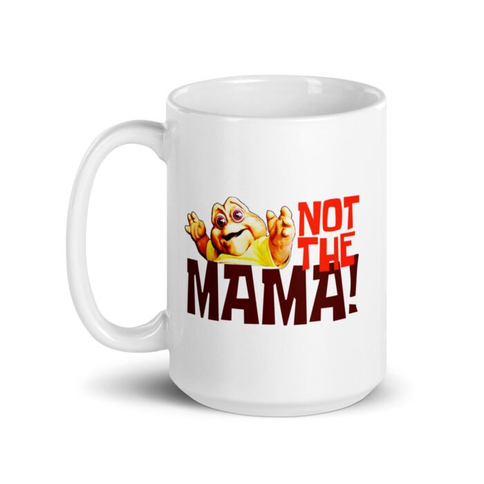 white glossy mug white 15 oz handle on left 660ecbe818fb3 - Mama Clothing Store - For Great Mamas