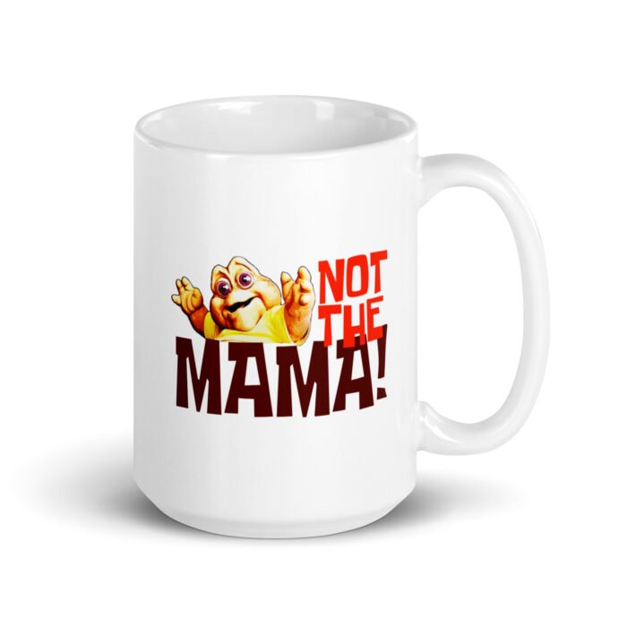 white glossy mug white 15 oz handle on right 660ecbe818f6b - Mama Clothing Store - For Great Mamas