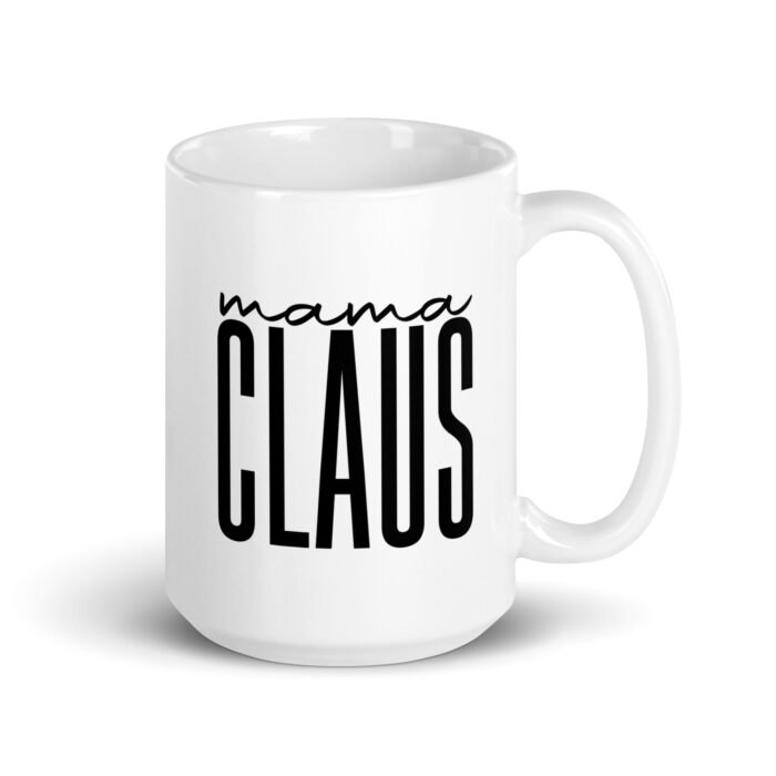 white glossy mug white 15 oz handle on right 661f9d10c87ba - Mama Clothing Store - For Great Mamas