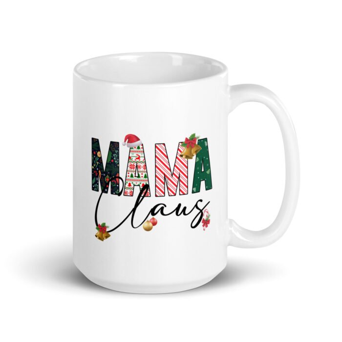 white glossy mug white 15 oz handle on right 6620e4bd4ee71 - Mama Clothing Store - For Great Mamas