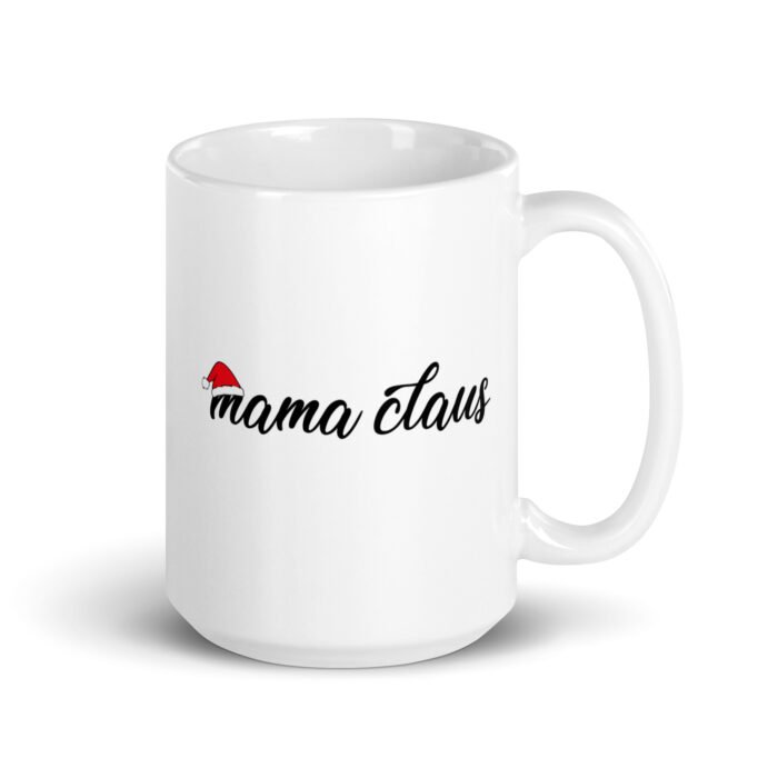 white glossy mug white 15 oz handle on right 662253c363edf - Mama Clothing Store - For Great Mamas