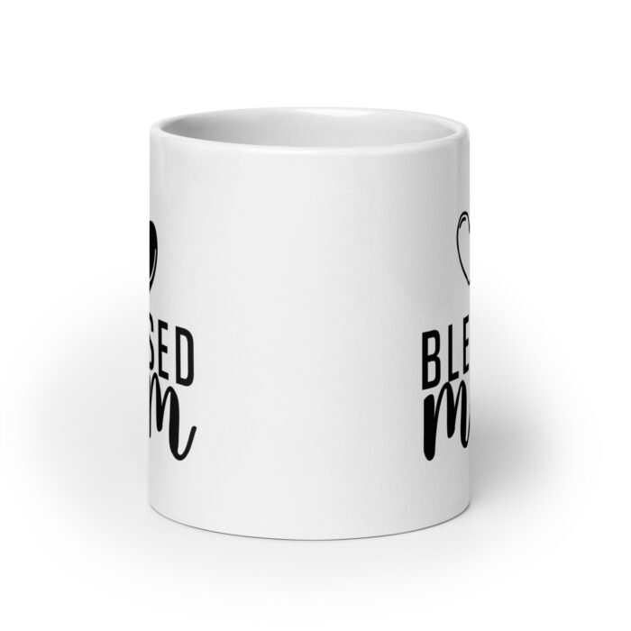 white glossy mug white 20 oz front view 6613f8da6ff36 - Mama Clothing Store - For Great Mamas