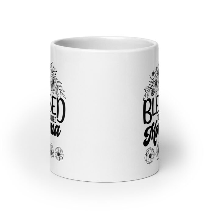 white glossy mug white 20 oz front view 66192e2344378 - Mama Clothing Store - For Great Mamas