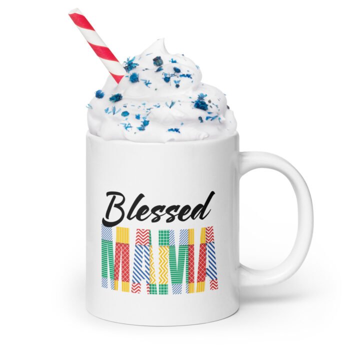 white glossy mug white 20 oz handle on right 661e7557b9d4d - Mama Clothing Store - For Great Mamas