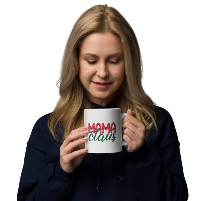 white glossy mug white 20 oz handle on right 66226bad3b890 - Mama Clothing Store - For Great Mamas