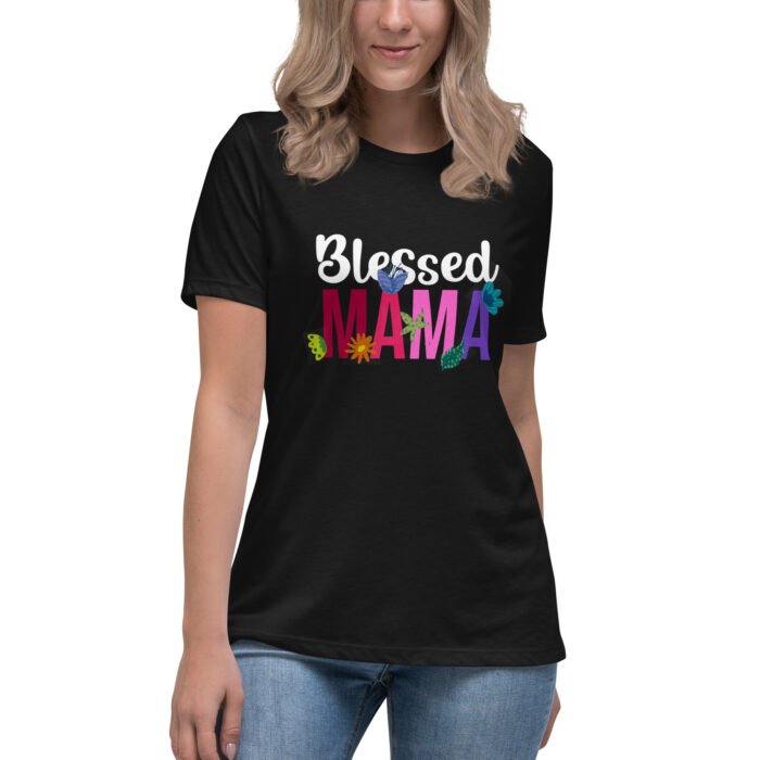 womens relaxed t shirt black front 66191c1365706 - Mama Clothing Store - For Great Mamas