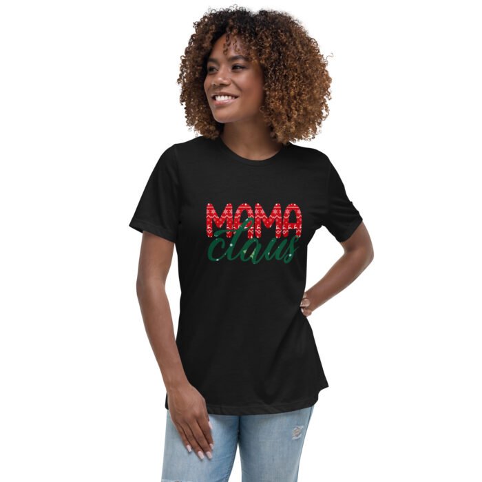 womens relaxed t shirt black front 662262c4e40a2 - Mama Clothing Store - For Great Mamas